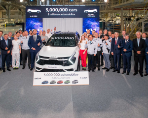 Fünfmillionster Kia in Europa produziert