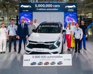 Fünfmillionster Kia in Europa produziert