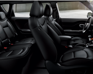kia soul my17 main seat black