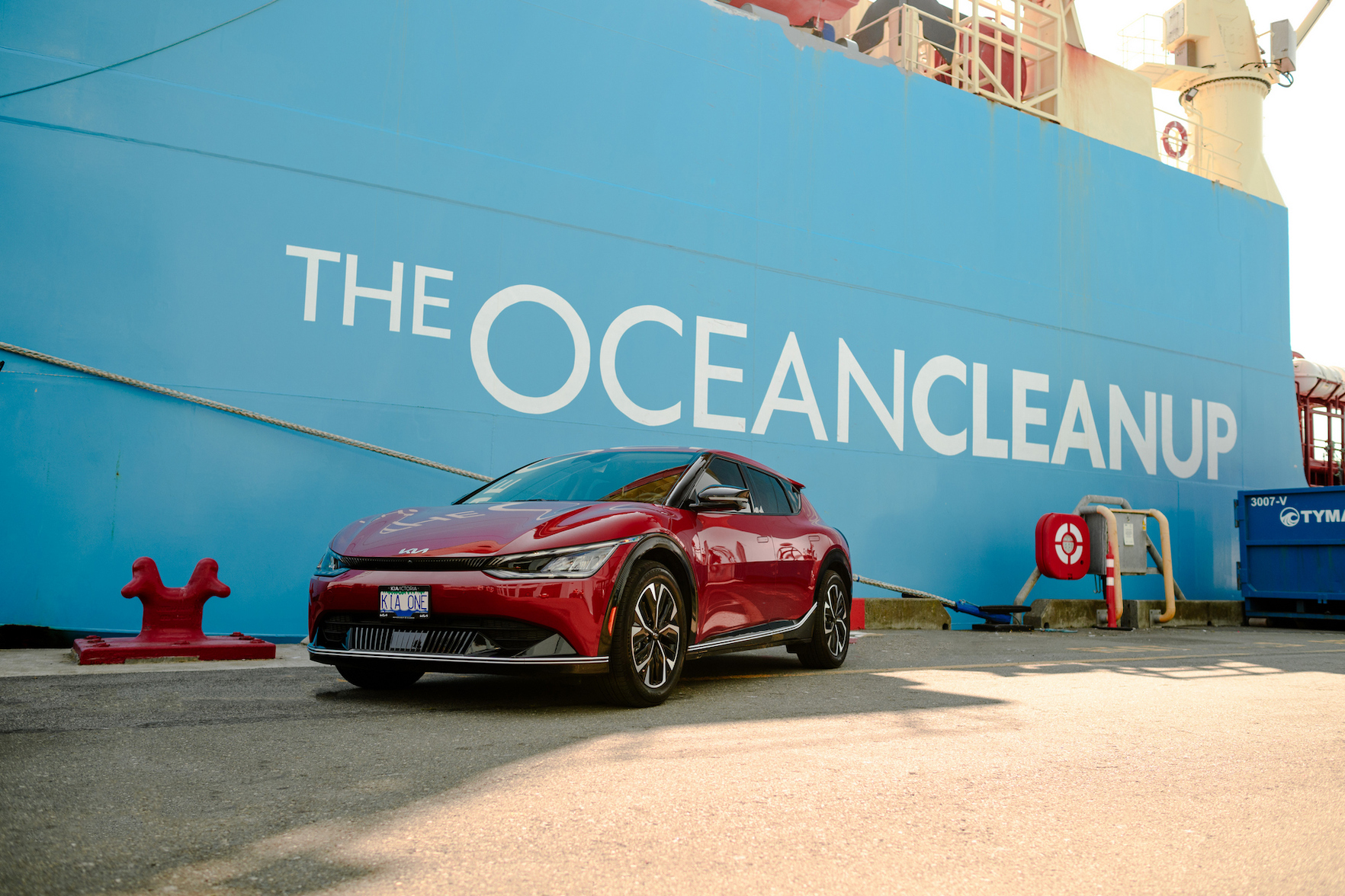 Partner Kia, firma The Ocean Cleanup
